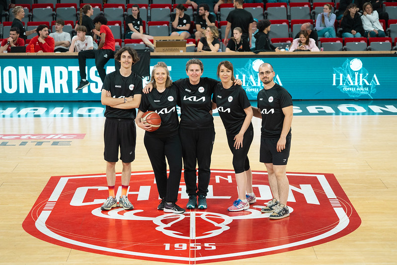 Bezin Haller filiale du groupe ANORFI au Tournoi Kia 360 : sport, cohésion et esprit d’équipe au Colisée à Chalon-sur-Saône